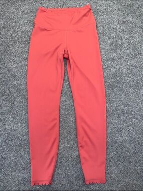 IVL Collective Coral Scalloped High Waisted Leggings